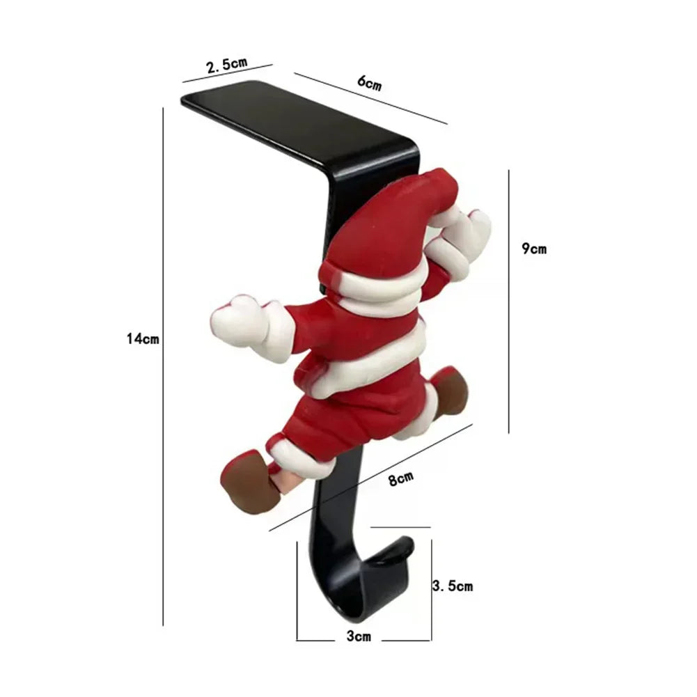 Christmas Stocking Holder - Mantel Hook Hanger – image 6