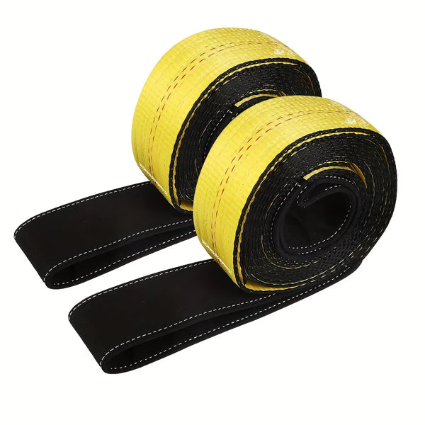 Oilfield Flat Eye Lifting Sling Straps, 10 ft, 2-Pack – image 1