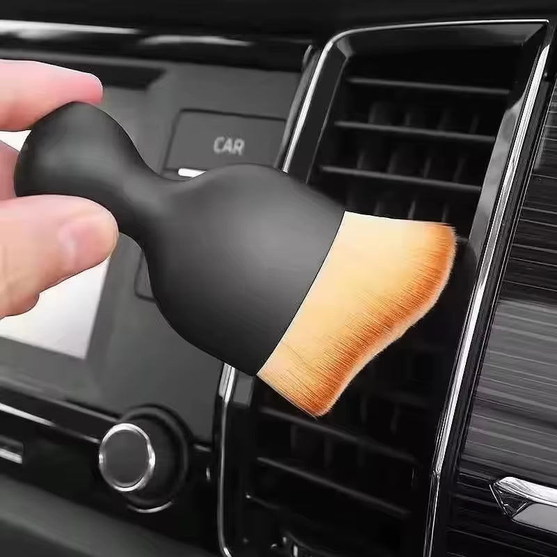 Car Air Vent Detailing Brush with Protective Cover – image 2
