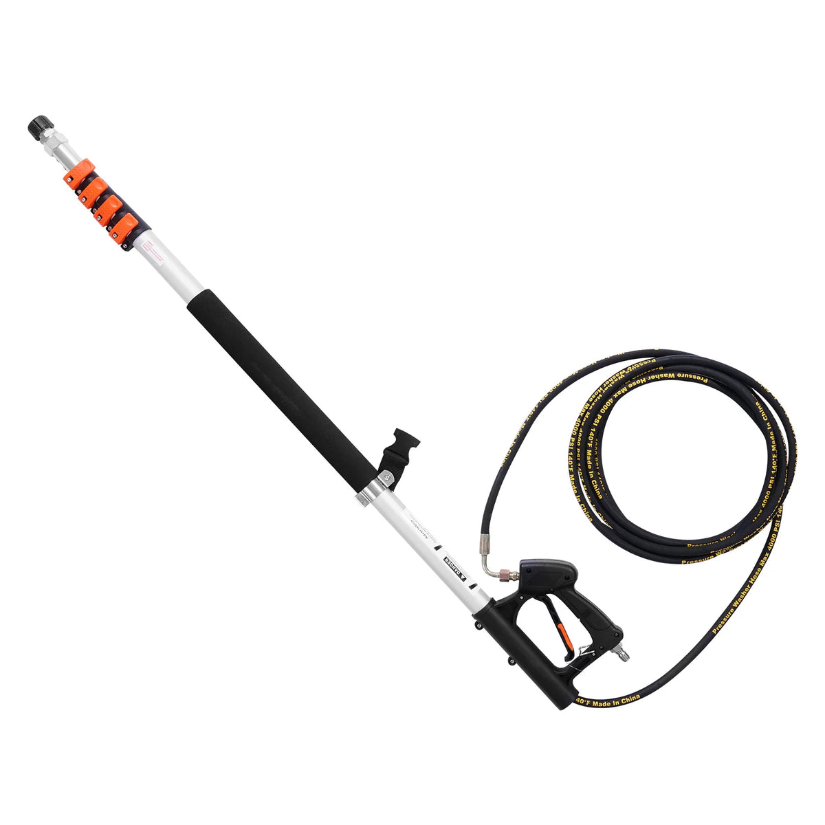 18 ft Telescoping Pressure Washer Wand with Gutter Cleaner Kit – image 9