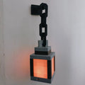 Pixel Lantern Night Light - Rechargeable Retro Game Style LED Room Decor Lamp