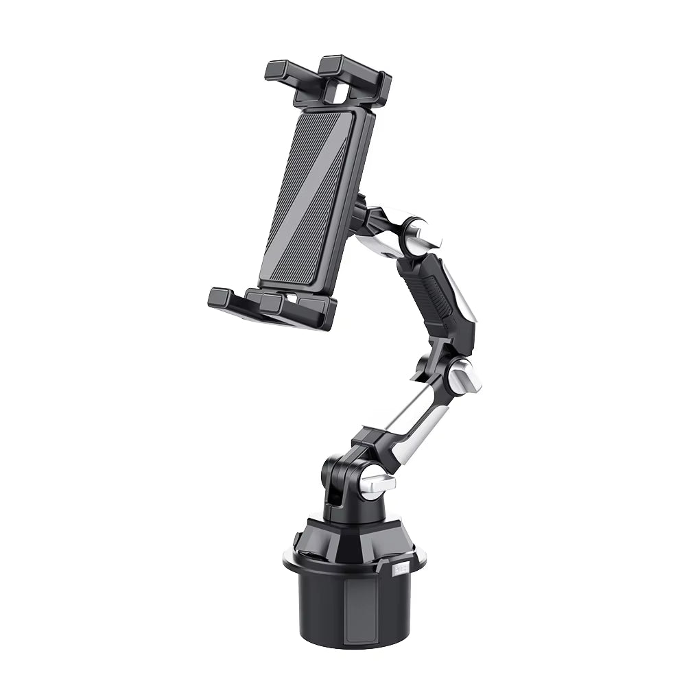 Car Cup Holder Mount – 360° Phone & Tablet Holder