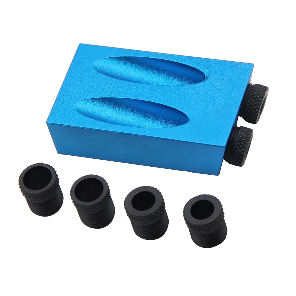 Pocket Hole Jig Kit 15 Degree Oblique Hole Locator with Drill Bits – image 3
