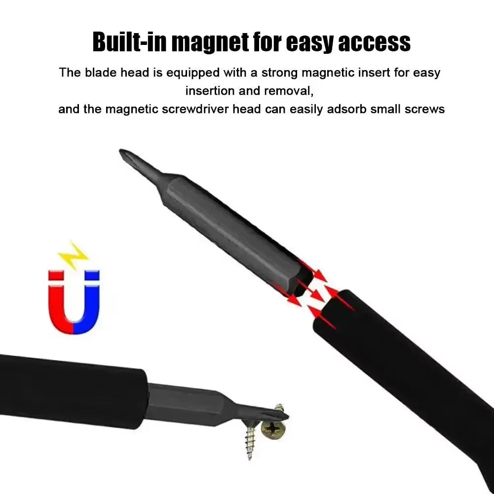 24-In-1 Precision Screwdriver Set - Mini Repair Kit for Phones, Laptops & Glasses
