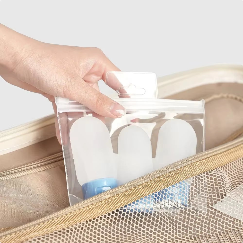 Travel Bottles 30 ml, 3-Pack Leakproof Refillable Squeeze Tubes – image 3