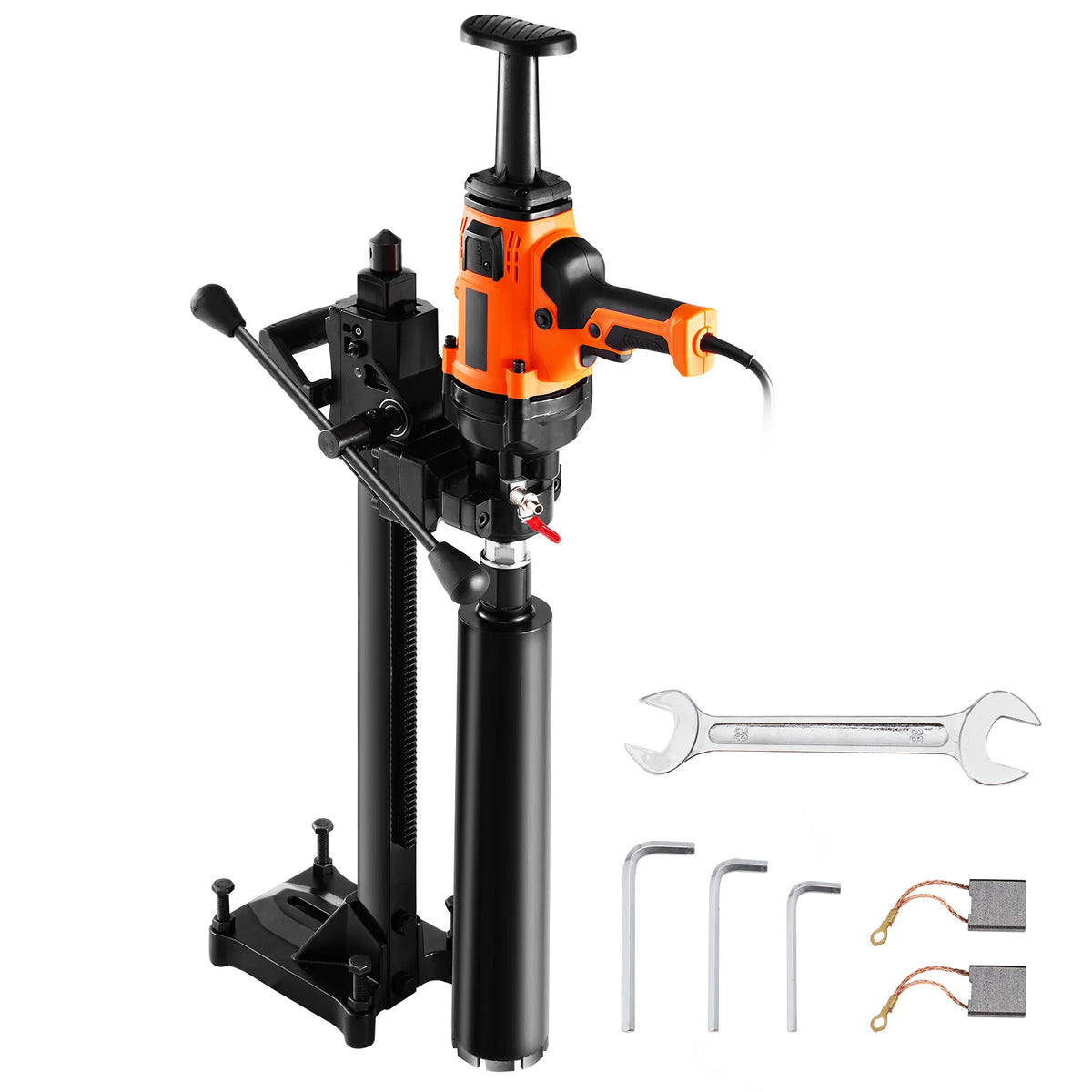 Diamond Core Drill 2000W – 0.8-6.3 in Wet/Dry Rig with Stand – image 9