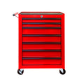 Rolling Tool Chest 7-Drawer Steel Cabinet with Ball-Bearing Slides