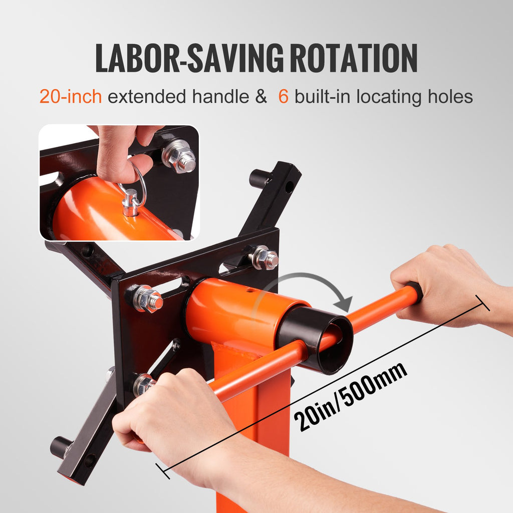Rotating Engine Stand 1300 Lb With 360 Degree Head And 4 Casters – image 4