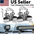 Light Bar Mount Brackets 2-Pack – Hood Pillar Clamp