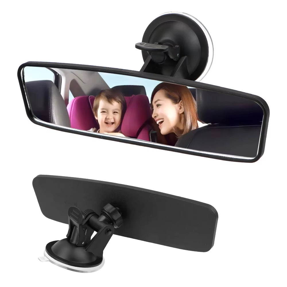 Wide-Angle Rearview Mirror – Clip-On Panoramic Interior Mirror – image 4
