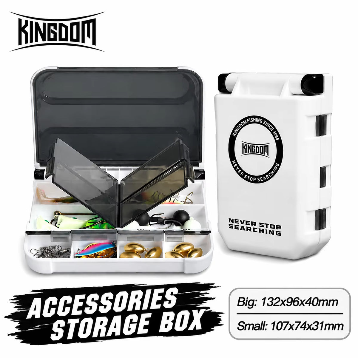 Mini Fly Fishing Tackle Box for Spoons & Hooks