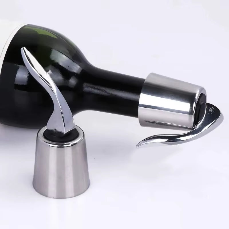 Wine Bottle Stopper, Leakproof Lever-Lock Seal – image 2