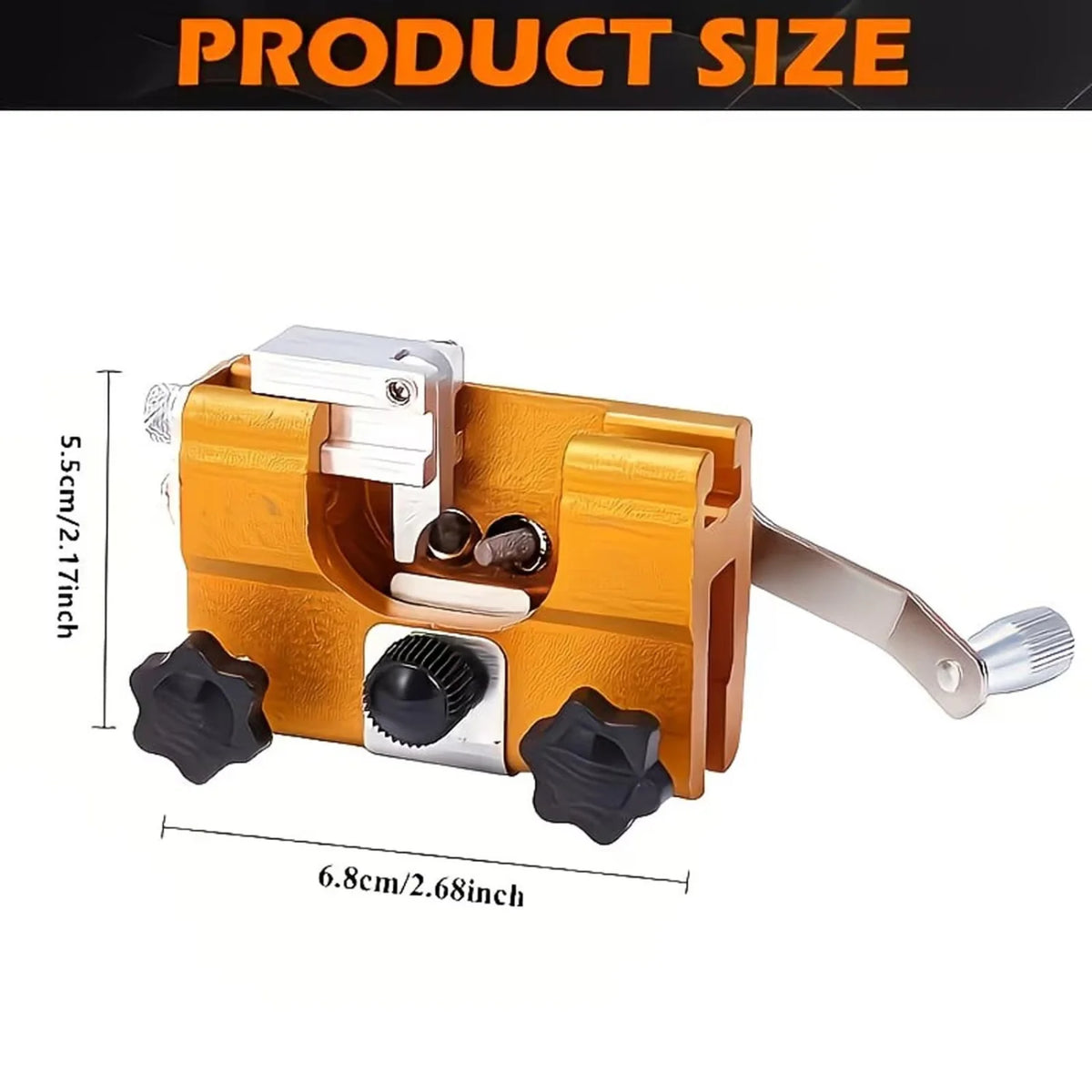 Chainsaw Sharpener Jig, Manual Clamp-On Kit for 4-22 in Chains – image 2