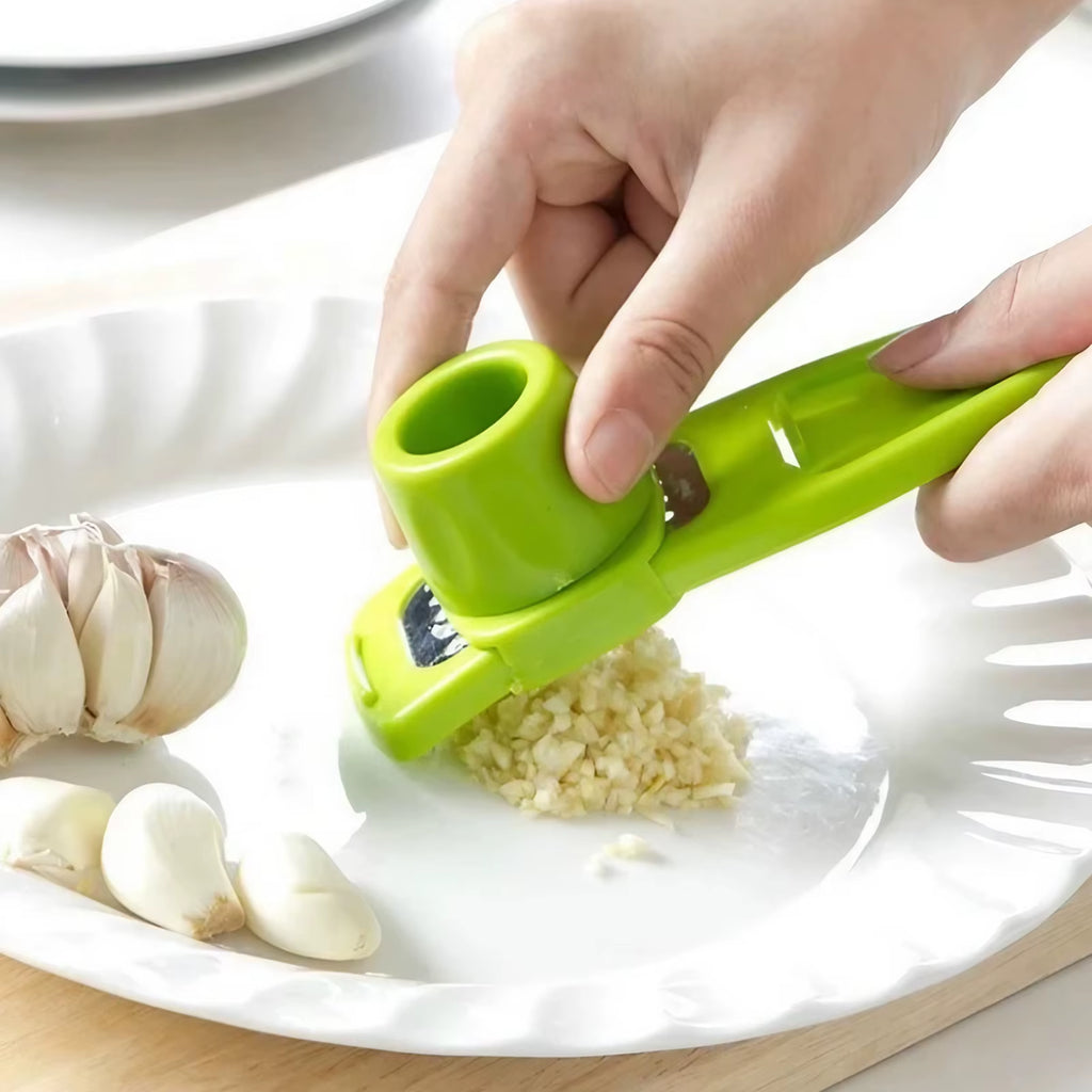 Mini Garlic Grinder – Manual Hand Garlic Press & Masher – image 2