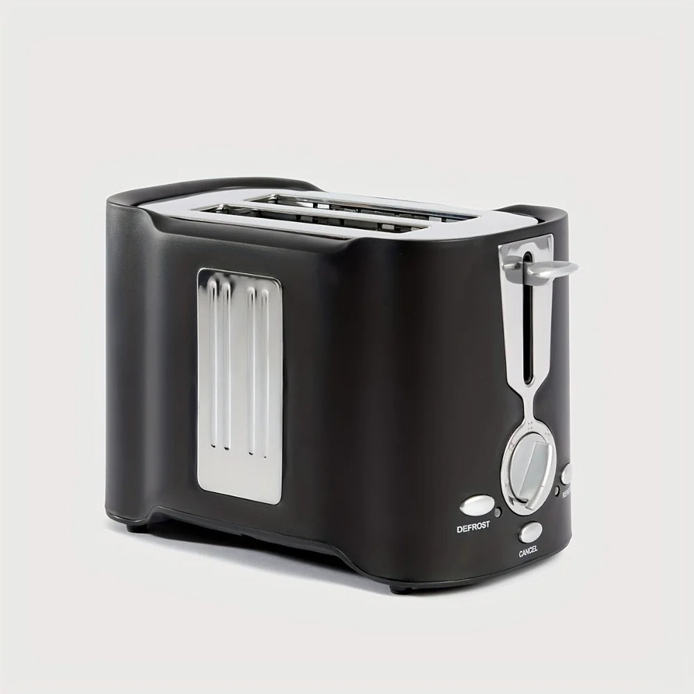 2 Slice Toaster, Wide Slot Stainless Toaster with Crumb Tray – image 3