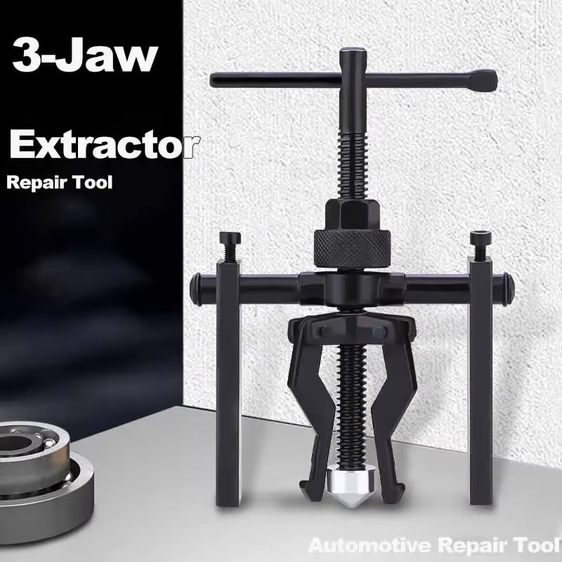 Inner Bearing Puller 3-Jaw Gear Extractor, Automotive Repair Tool – image 2