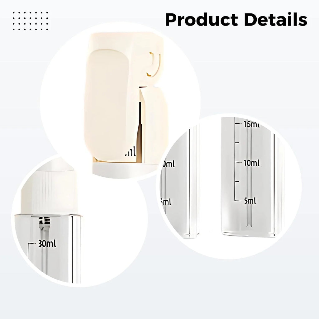 Travel Bottles Set – 4-in-1 Leakproof 30 mL Pump Dispenser – image 3