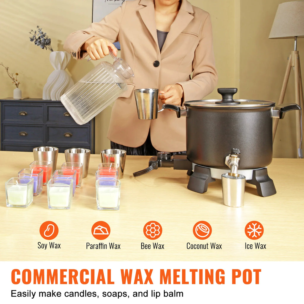 5 Liter Electric Wax Melter for Candle Making with Pour Spout – image 2