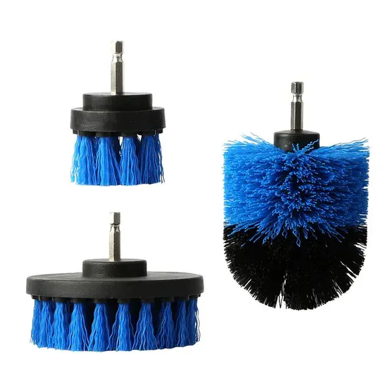 Drill Brush Power Scrubber Set – 3 Pc