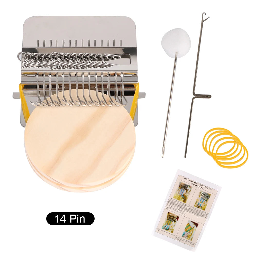 Darning Loom - Small Wood Weaving Frame for Mending Clothes