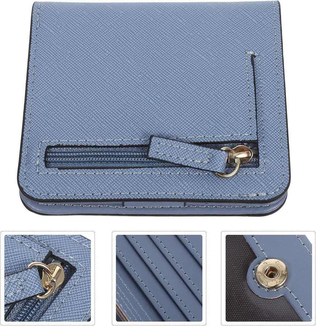 Slim Wallet for Women, Ultra Thin PU Leather Card Wallet – image 7
