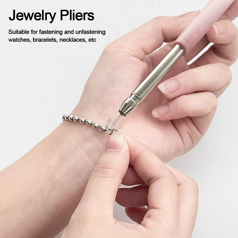 Bracelet Helper Tool - Stainless Steel One-Hand Clasp Fastener – image 5