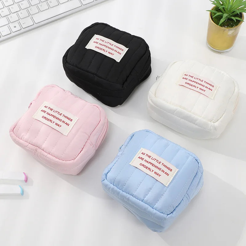 Cute Mini Travel Pouch for Cables & Essentials