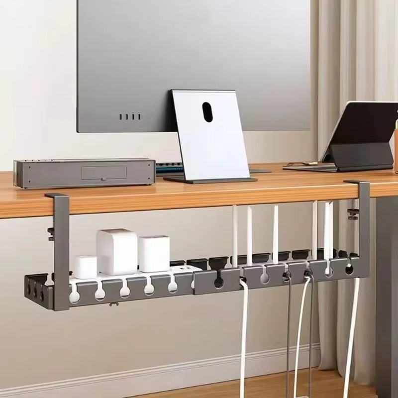 Clamp-On Under Desk Cable Tray, Standard or Extendable – image 3