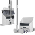 Broom and Dustpan Set – 4-in-1 Upright with Squeegee