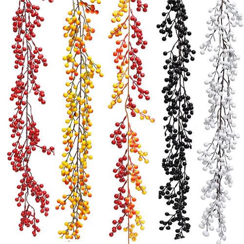 6 ft Artificial Red Berry Garland
