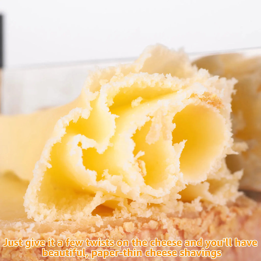 Cheese Curler, Rotary Stainless Steel Cheese and Chocolate Shaver – image 3