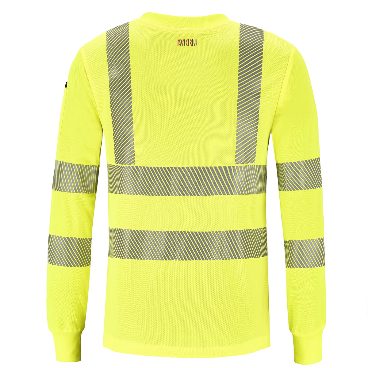 Workwear Hi-Vis Long Sleeve Safety Shirt with Reflective Tape – image 7