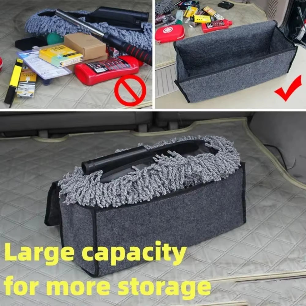 Large Felt Trunk Organizer - Anti-Slip Cargo Storage – image 3