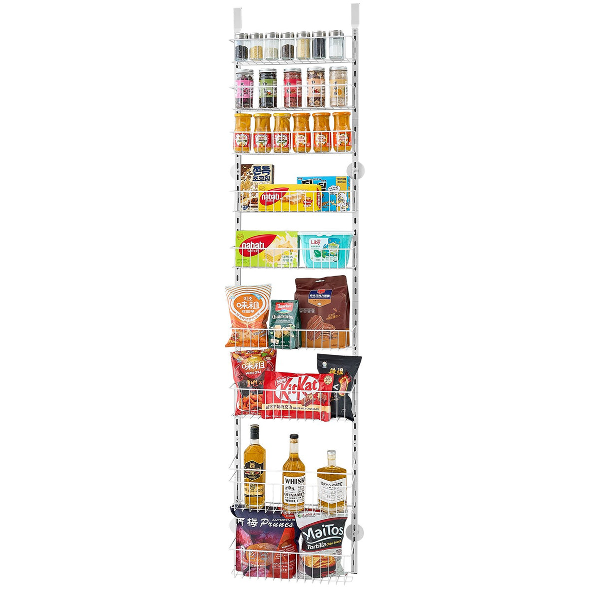 Over the Door Pantry Organizer - 9 Tier Hanging Rack – image 5