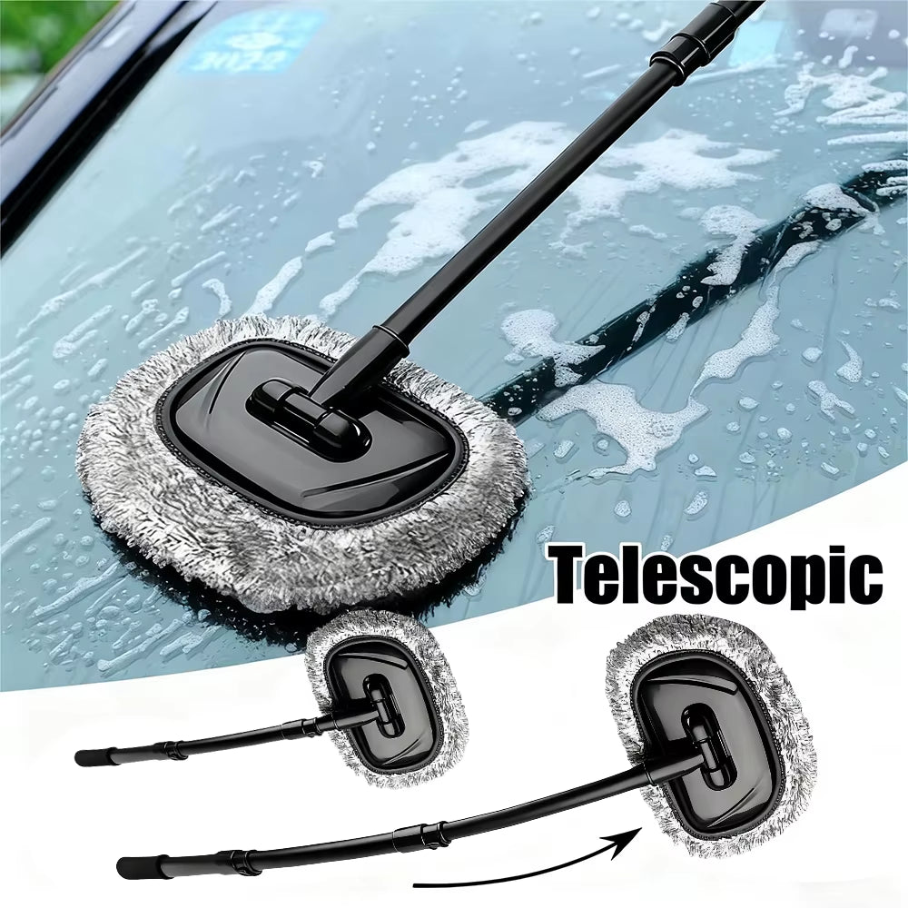 Car Wash Brush Mop – Telescoping Handle 60–112 cm – image 2