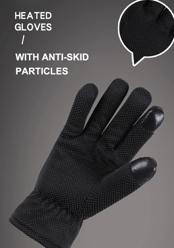 USB Heated Gloves – Touchscreen Windproof Winter Hand Warmers