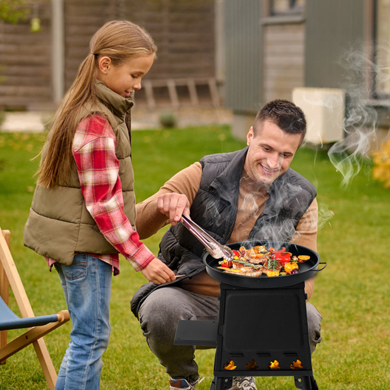 Portable Wood Burning Camping Stove with Carry Bag, 14 x 14 x 18 in – image 9