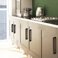 30 Pack Matte Black Cabinet Pulls 3.86 in Stainless Steel Handles – image 1