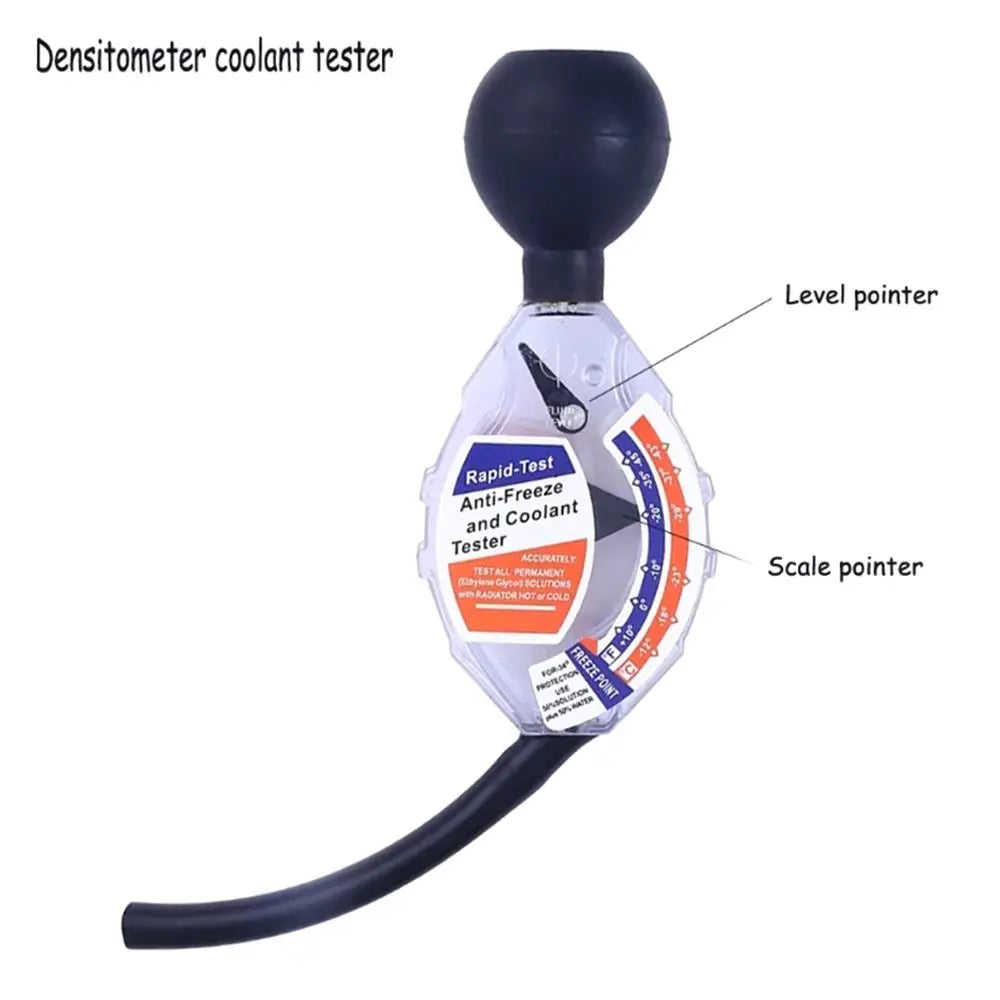 Antifreeze and Battery Fluid Tester – Hydrometer with Bulb – image 3