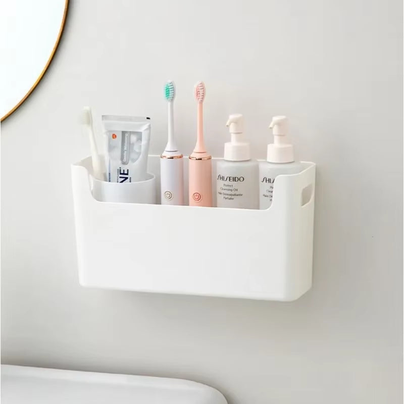 Cabinet Door Organizer - Adhesive Storage Basket, No Drilling – image 3