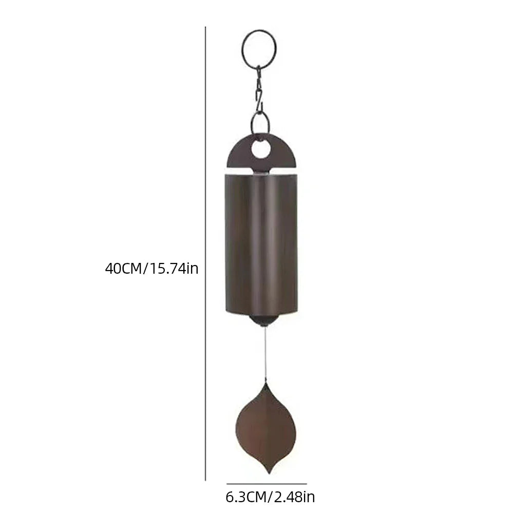 Wind Bell Chime - Large Deep-Tone Metal Bell for Porch and Garden – image 2