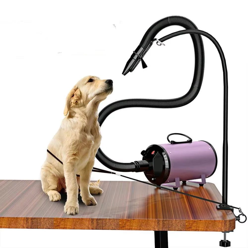 Pet Hair Dryer Holder Stand, Adjustable Hands-Free Grooming Arm – image 3