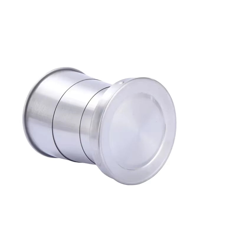 Folding Camping Cup, Stainless Steel Collapsible Travel Cup – image 7