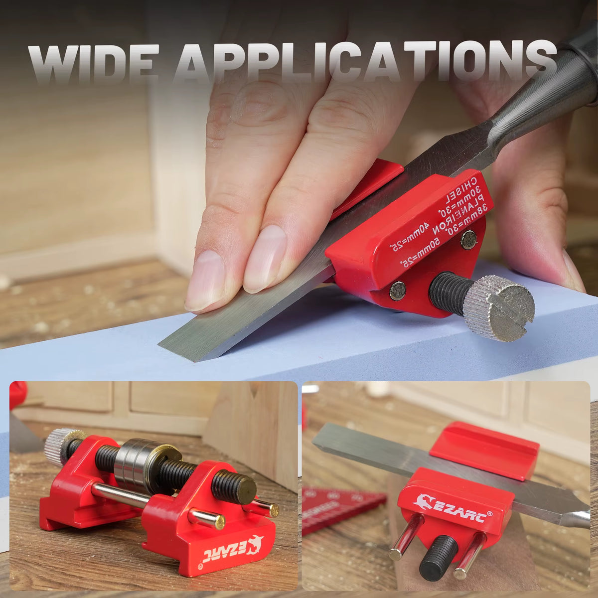 Honing Guide – Chisel & Plane Blade Sharpening Jig – image 2