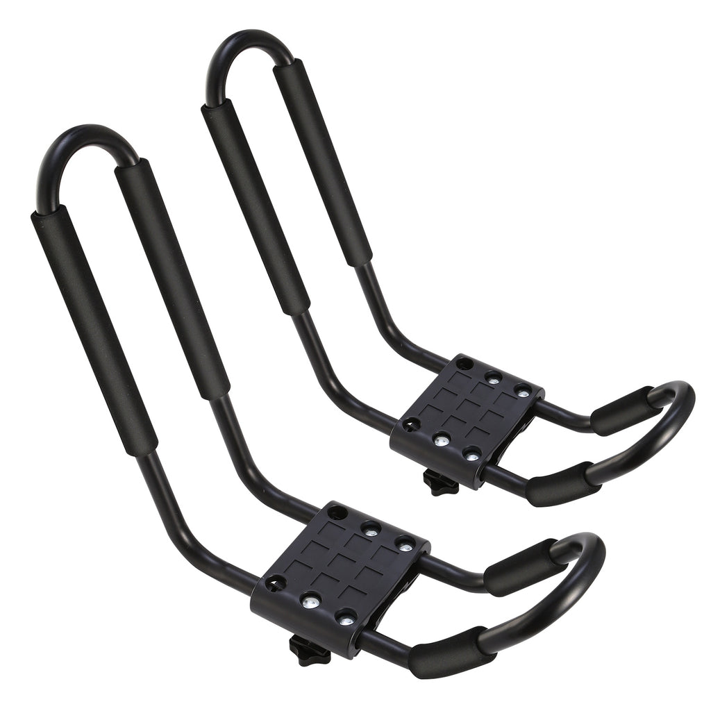 J-Bar Kayak Roof Rack Carrier Pair, 220 lb with Tie-Down Straps – image 9