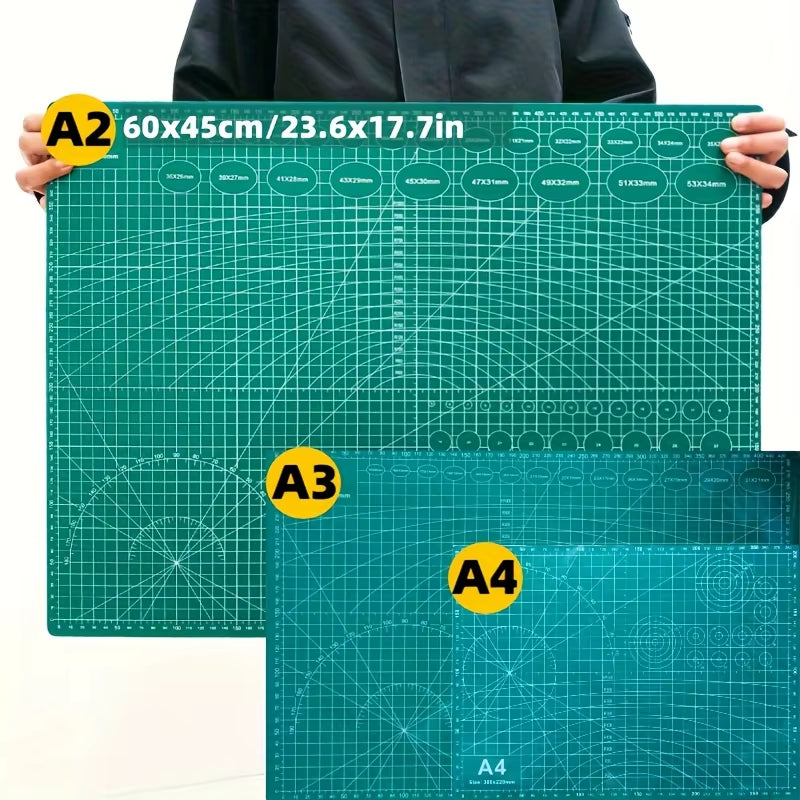 Cutting Mat A3/A4 Grid Board for Quilting, Sewing and Crafts