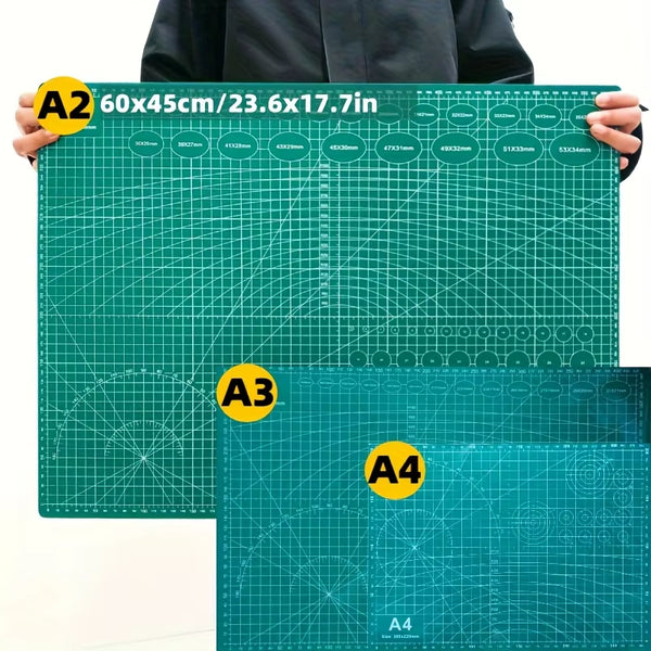 Cutting Mat A3/A4 Grid Board for Quilting, Sewing and Crafts