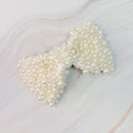 Hair Clip, Pearl Adorned Bow