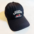 Cherry Embroidered Ball Cap – Two-Tone Cotton Baseball Hat – image 2
