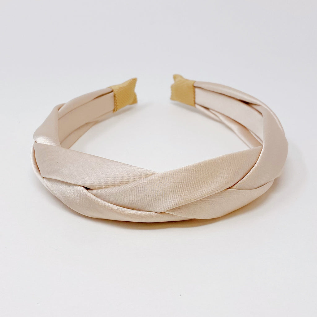 Braided Headband – Satin Twist Hair Band – image 7